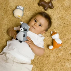 Hochet Denver le petit raton laveur Tiny Friends