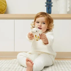 Hochet lapin en silicone