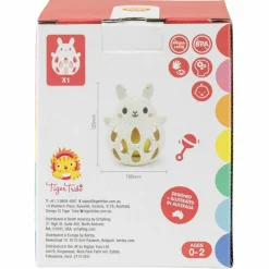 Hochet lapin en silicone