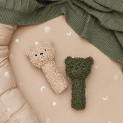 Hochet ours Teddy Bear Natural