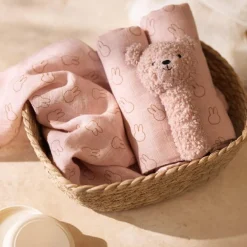 Hochet ours Teddy Bear Wild Rose