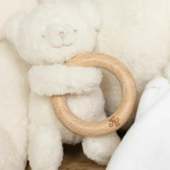 Hochet peluche Gaston l'ourson