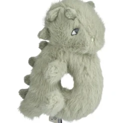 Hochet peluche Romain Crocodile Faune Green