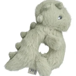 Hochet peluche Romain Crocodile Faune Green