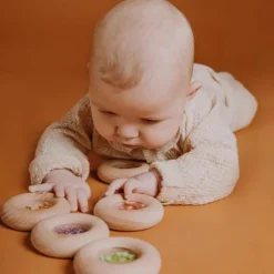 Hochet sensoriel Sensory Donut Grappes de raisin