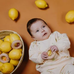 Hochet sensoriel Sensory Donut citrons