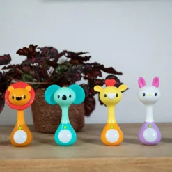 Hochet Sons et Lumières Lion