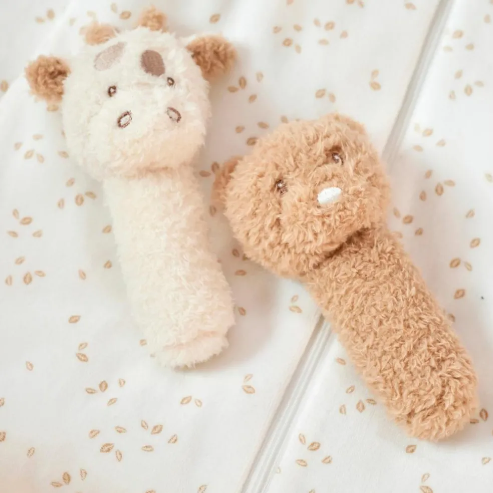 Hochet Teddy Girafe Ecru