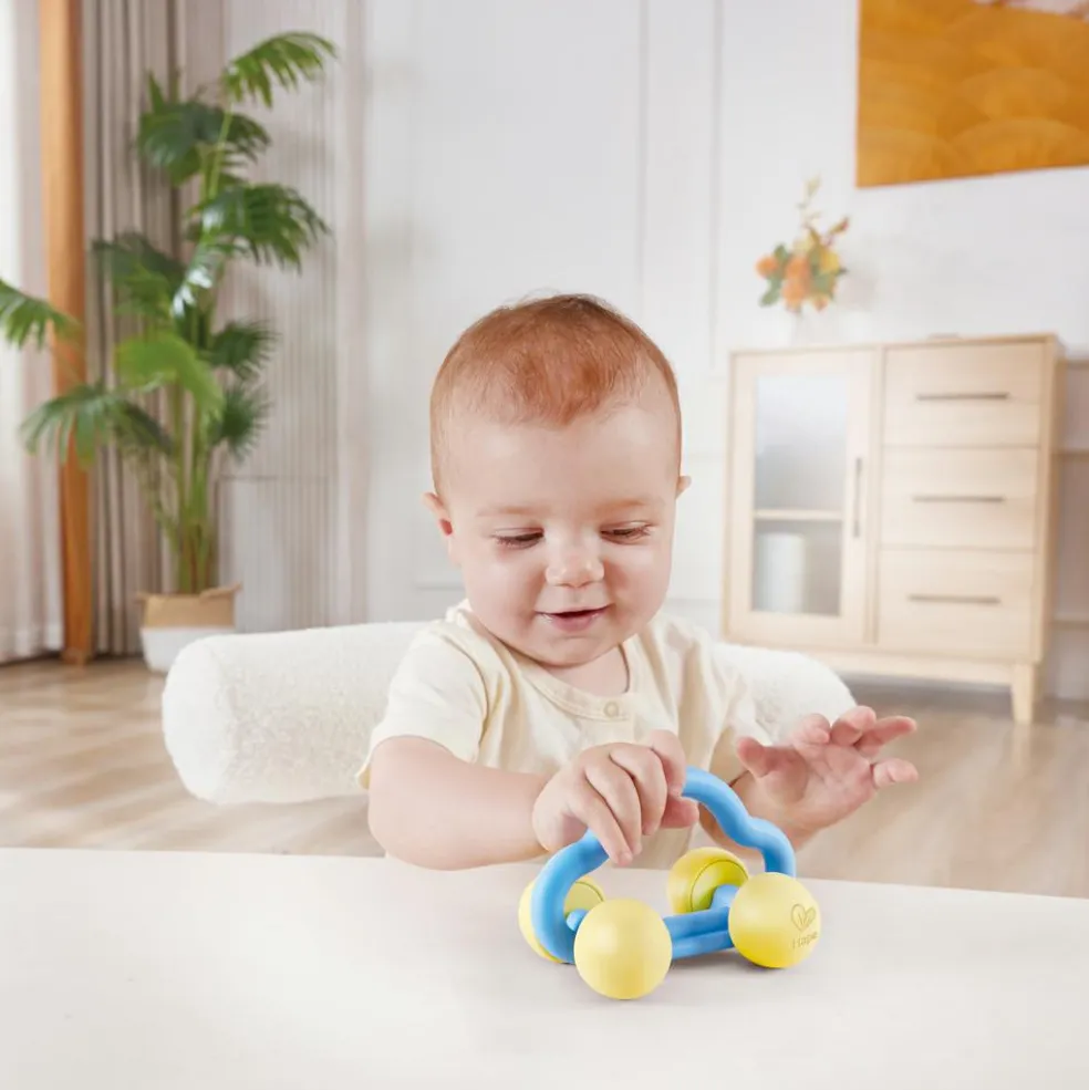 Hochet voiture à rouler en riz