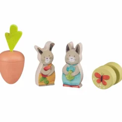 Jardin multi-activités Trois petits lapins