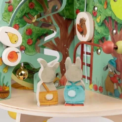Jardin multi-activités Trois petits lapins