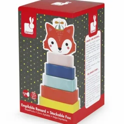 Jeu à empiler renard baby forest (7 pièces)