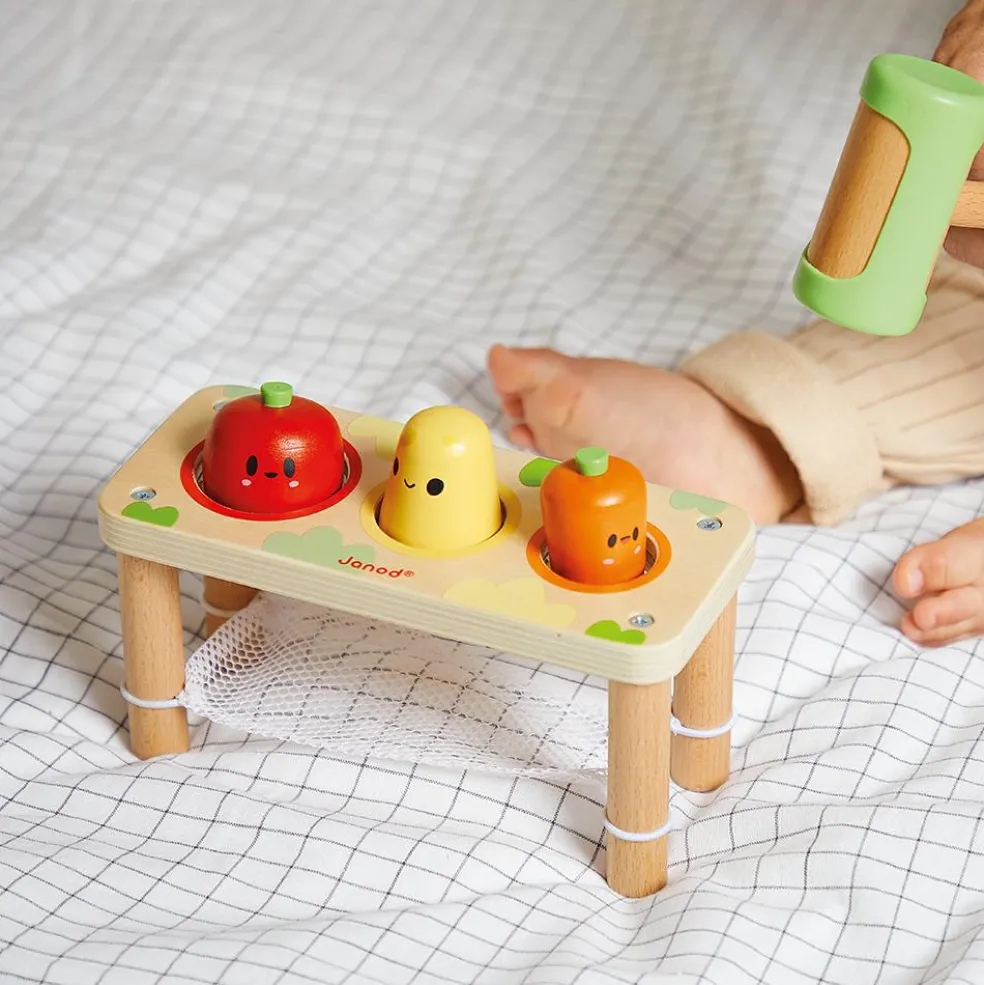Jeu à encastrer Ferme Tap tap de légumes (5 pièces)