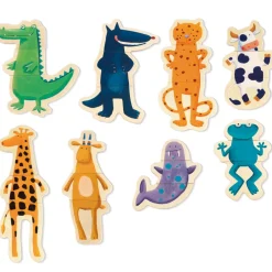 Jeu d'association Crazy animaux magnétiques (24 pièces)