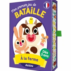 Jeu de cartes Mon premier jeu de bataille - À la ferme