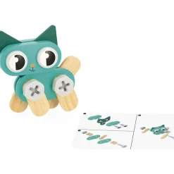 Jeu de construction en bois Brico'kids Petits animaux