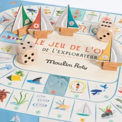 Jeu de l'oie de l'explorateur Le Jardin du Moulin