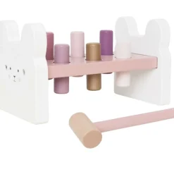 Jeu de marteau en bois lapin