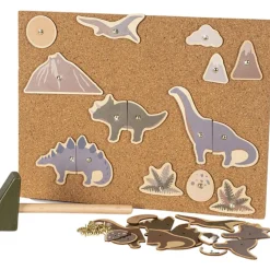Jeu de marteau en liège Dino