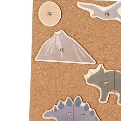 Jeu de marteau en liège Dino