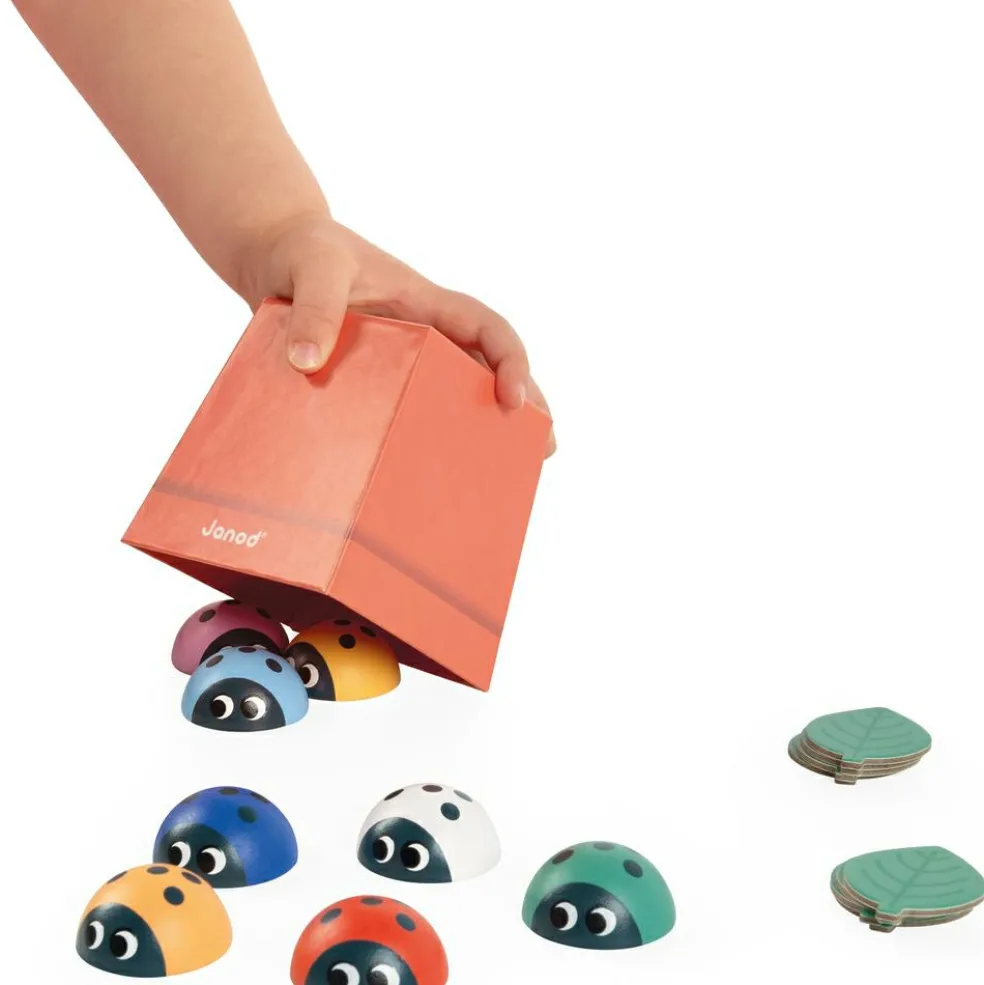 Jeu de mémoire 2 en 1 Coccinelles