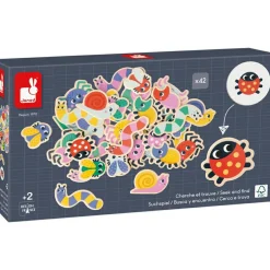 Jeu de mémoire cherche et trouve Le jardin (42 pièces)