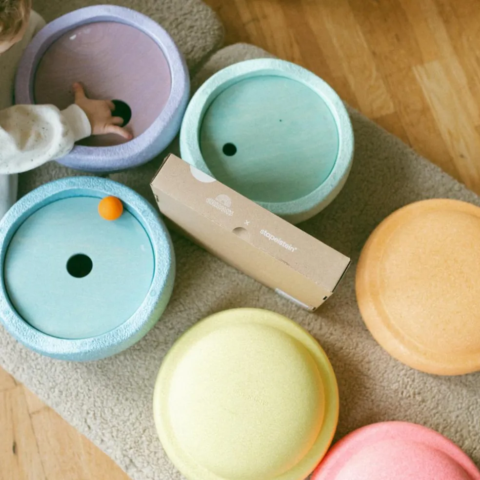 Jeu de motricité Grimm's x Staplelstein Set pastel