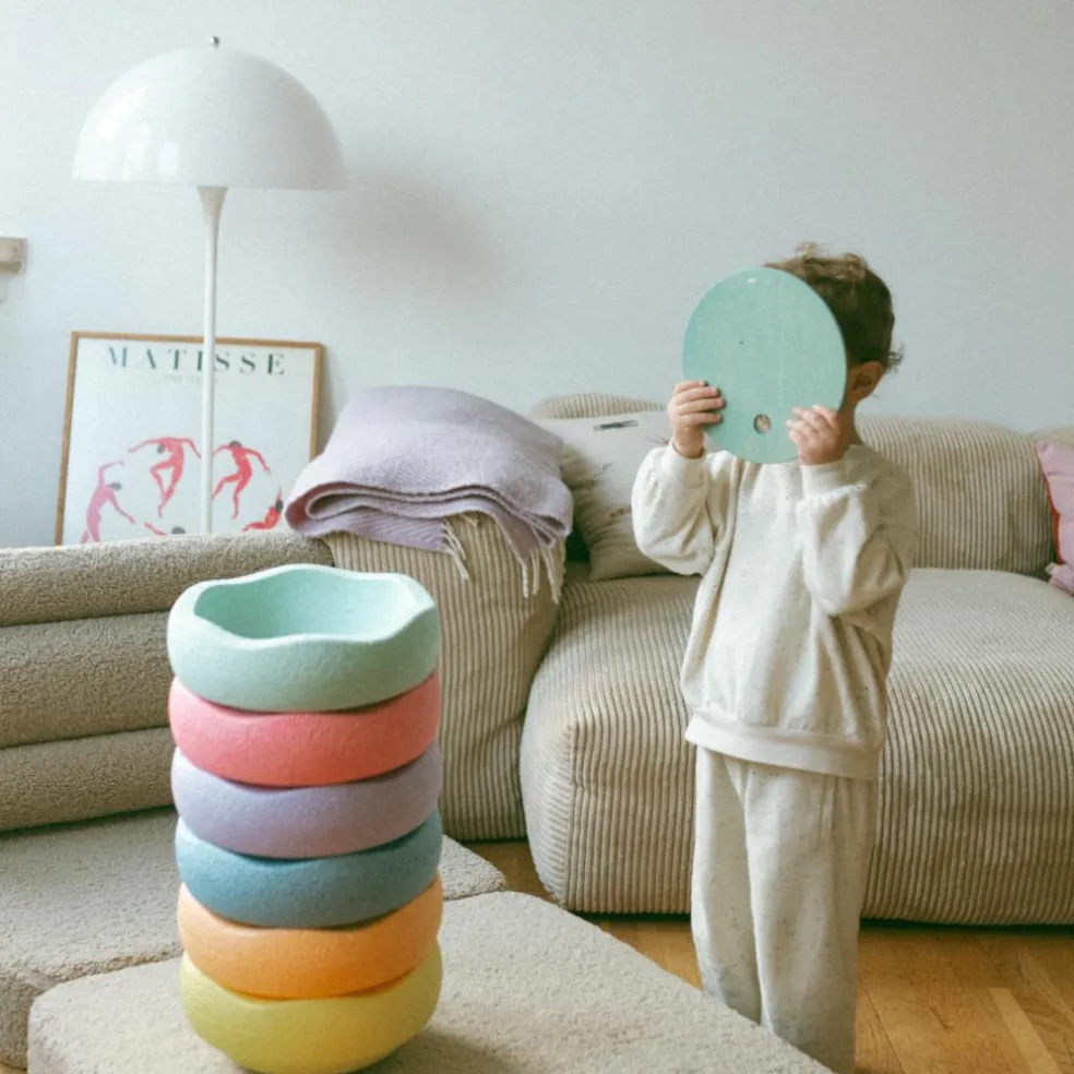 Jeu de motricité Grimm's x Staplelstein Set pastel