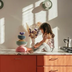 Jeu de motricité Inside rainbow pastel (6 blocs)