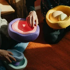 Jeu de motricité Inside rainbow pastel (6 blocs)