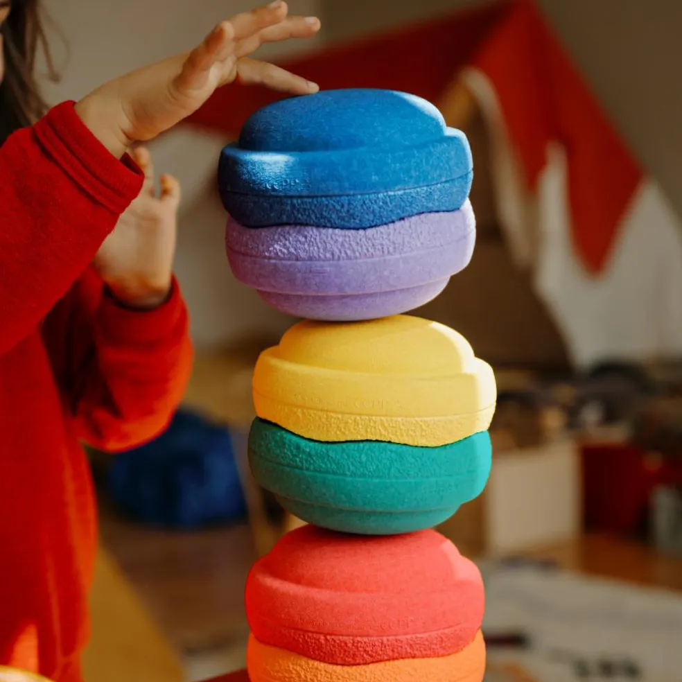 Jeu de motricité Original Mini rainbow classic (6 blocs)