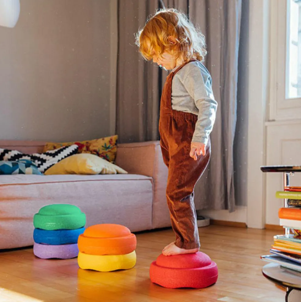 Jeu de motricité Original rainbow classic (6 blocs)