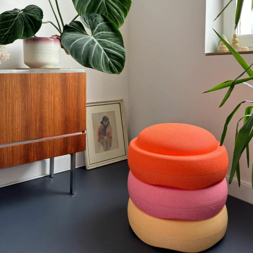 Jeu de motricité Stapelstein Original Grow light orange