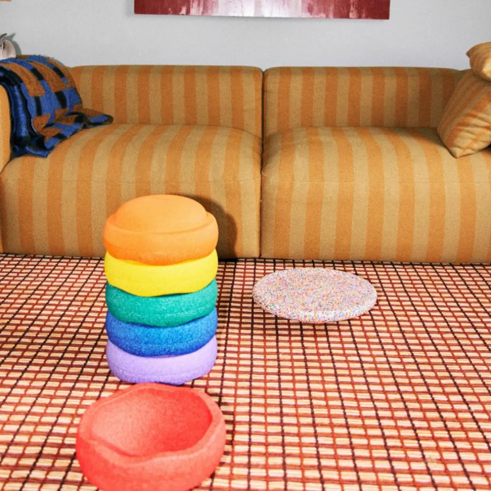 Jeu de motricité Stapelstein Rainbow Set classic