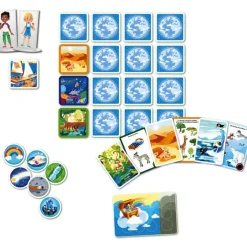 Jeu de société Chasse au trésor : autour du monde