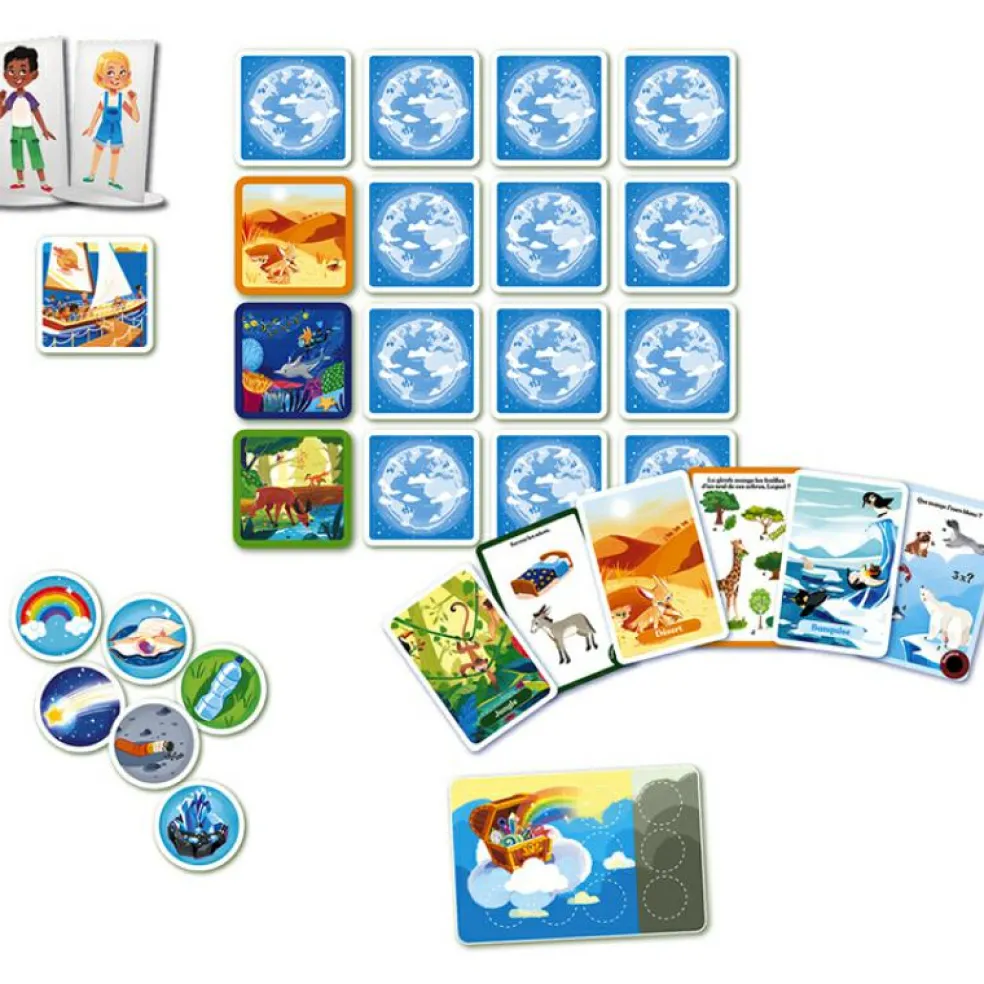 Jeu de société Chasse au trésor : autour du monde