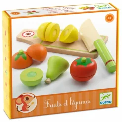 Jeu d'imitation Fruits et légumes à couper
