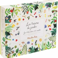 Jeu d'observation et de rapidité Les trésors du jardin Le Jardin du Moulin
