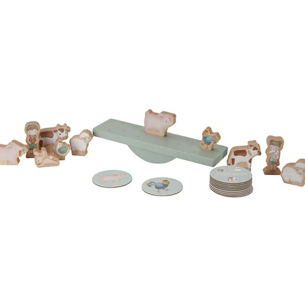 Jeu d'équilibre en bois Little Farm