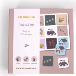 Jeu loto des images A la ferme