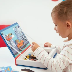 Jeu magnétique Magneti'book Pompiers