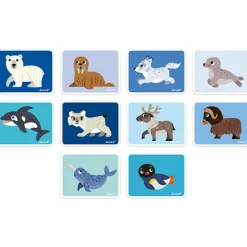 Jeu magnétique Magneti'book Animaux polaires