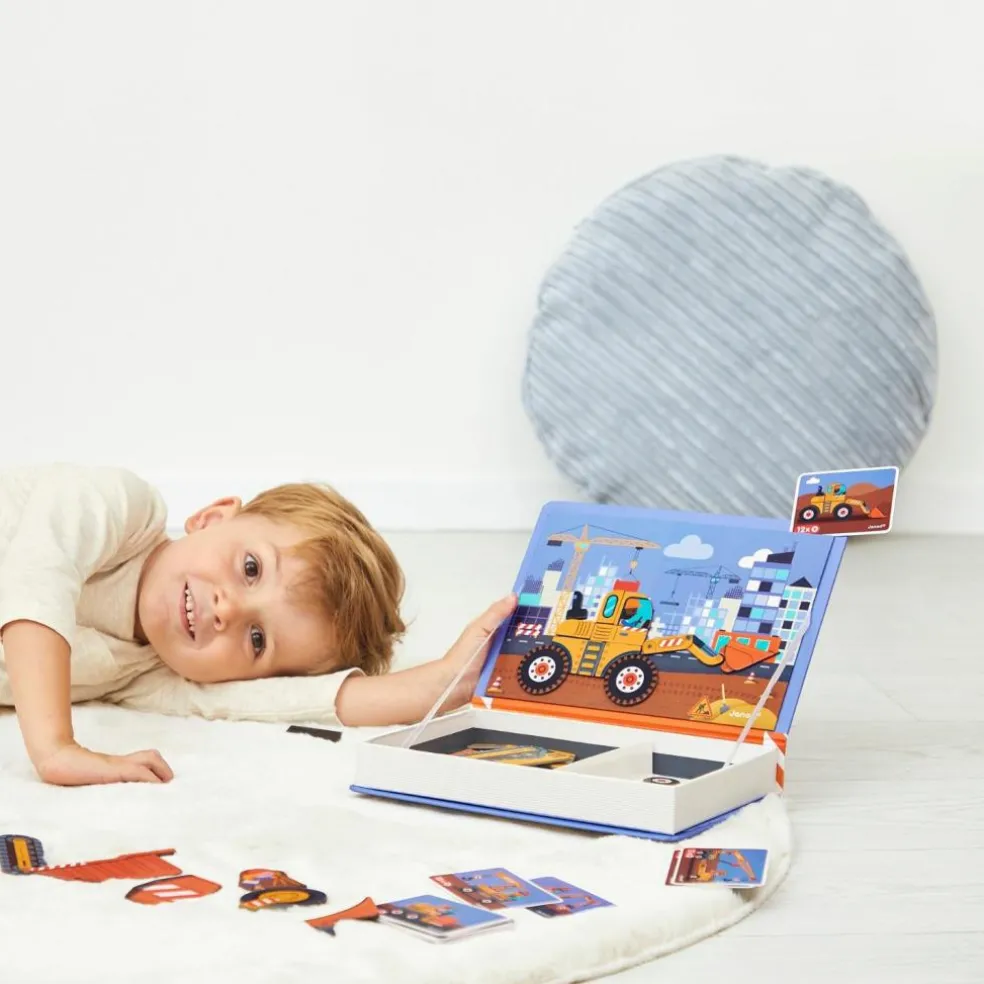 Jeu magnétique magneti'Book Construction