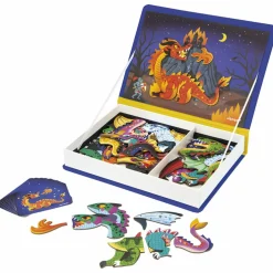 Jeu magnétique magneti'Book Dragons