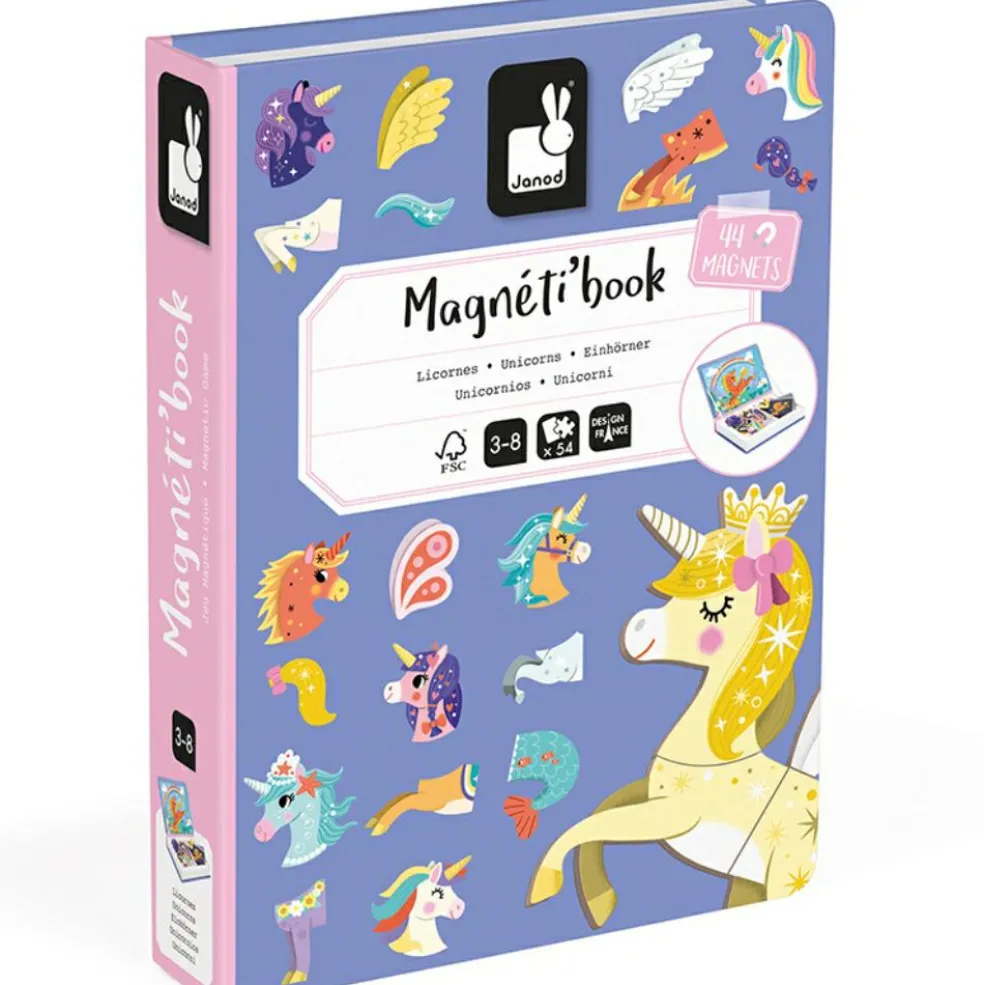 Jeu magnétique Magneti'book Licornes