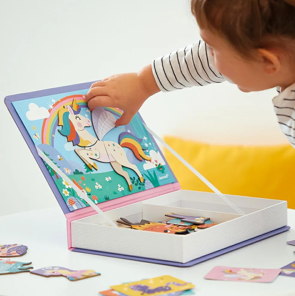 Jeu magnétique Magneti'book Licornes