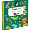 Jeu magnétique Magneti'stories Les animaux d'Afrique