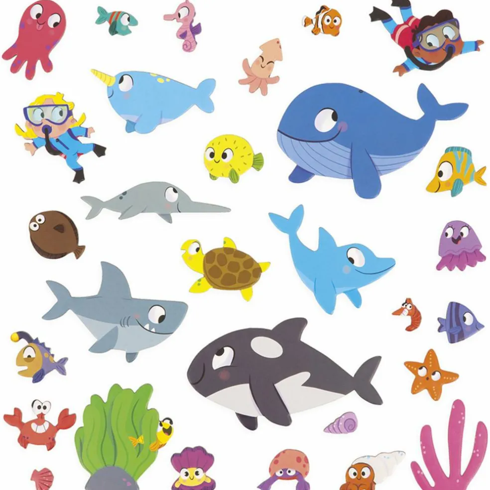 Jeu magnétique Magneti'Stories Les Fonds Marins