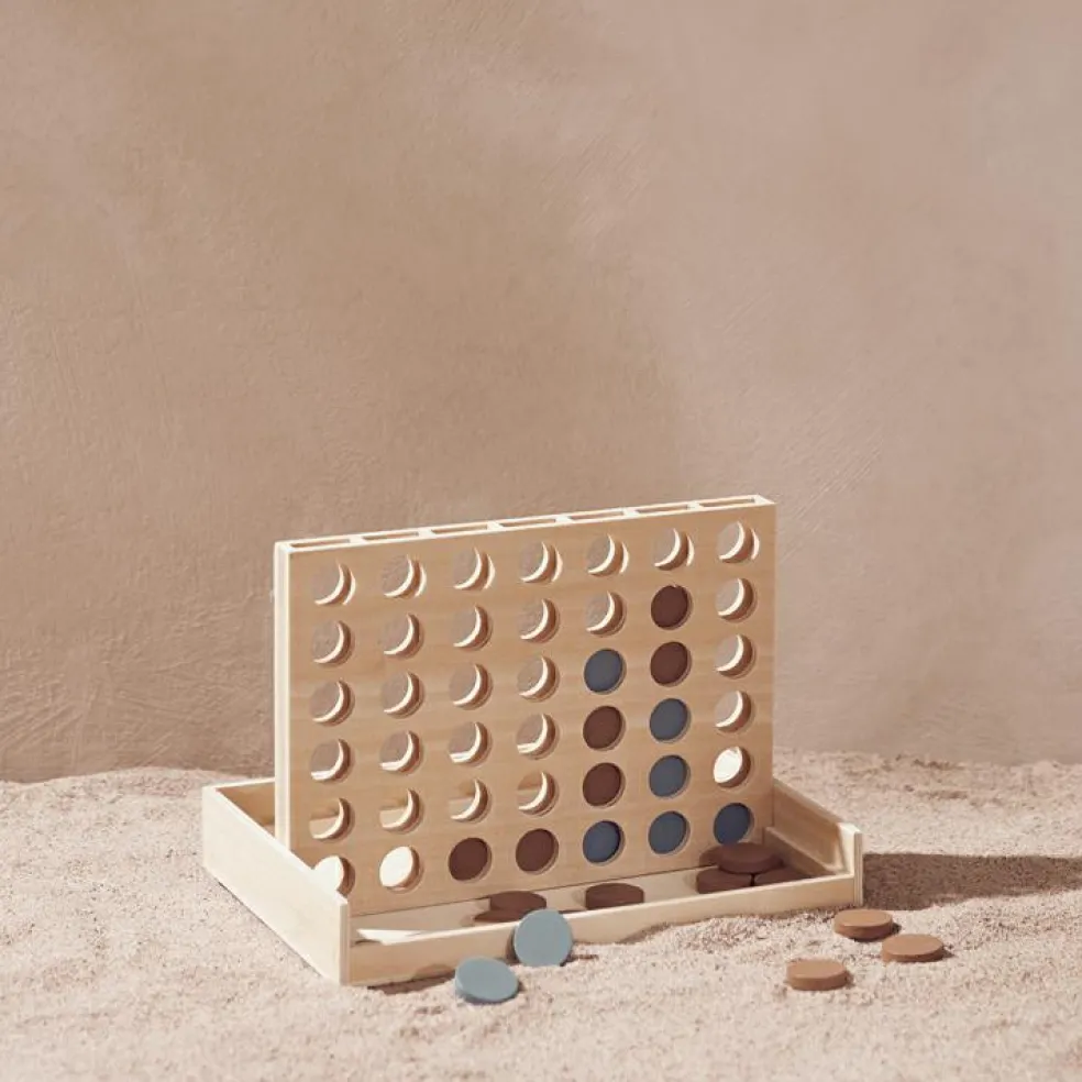 Jeu puissance 4 en bois