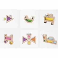 Jeu sensoriel Blocs translucides (18 pièces)